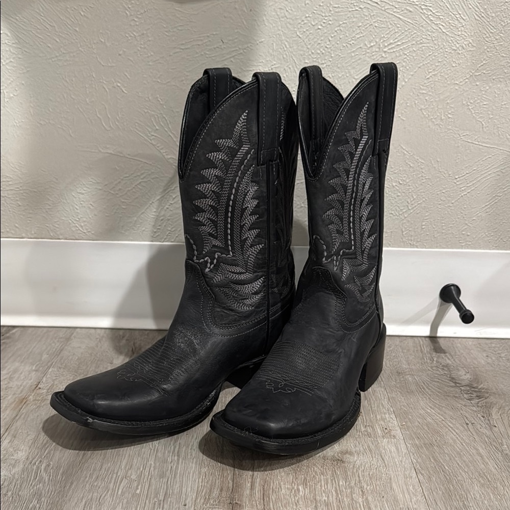 Black Western Cowboy Boots